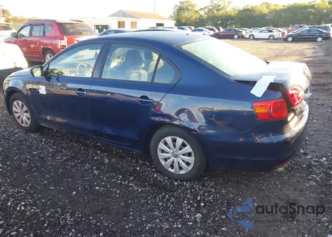 2014 Volkswagen Jetta 2.0L S from USA, damaged, VIN 3VW2K7AJ2EM235598